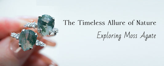 The Timeless Allure of Nature: Exploring the Moss Agate and White Topaz